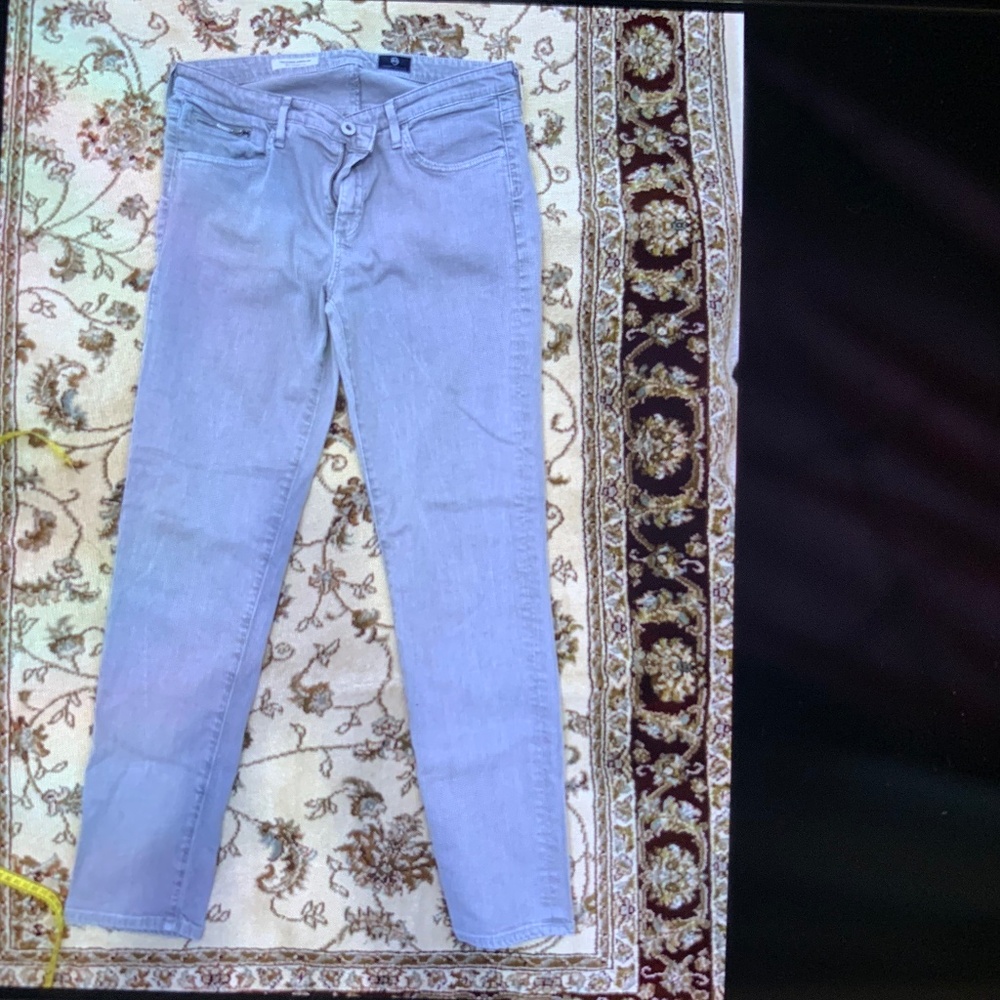 AG Stevie Ankle Zip  jeans sz30